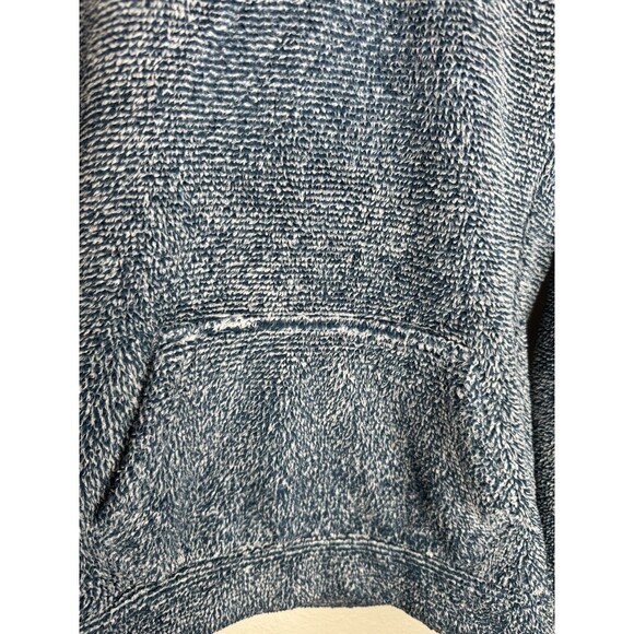 The North Face Women’s M Blue Sherpa Fleece Hoodie Pullover Soft Warm - Picture 5 of 12